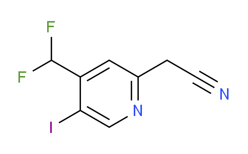 AM139937 | 1805315-46-1 | 4-(Difluoromethyl)-5-iodopyridine-2-acetonitrile