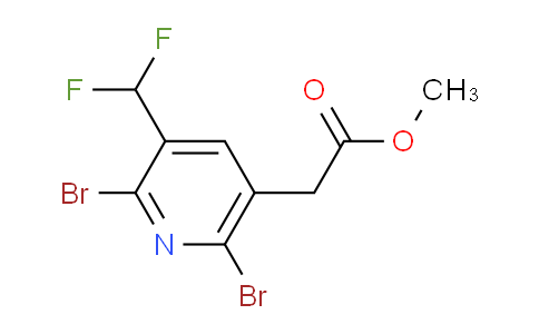 AM139938 | 1804717-08-5 | Methyl 2,6-dibromo-3-(difluoromethyl)pyridine-5-acetate
