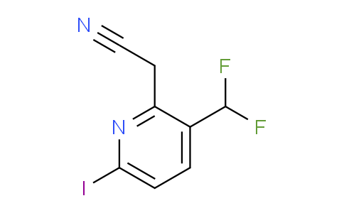AM139939 | 1805308-95-5 | 3-(Difluoromethyl)-6-iodopyridine-2-acetonitrile