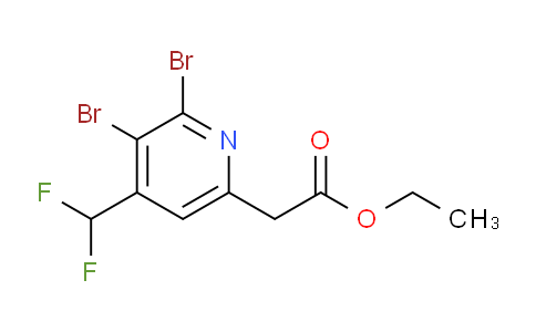 AM139947 | 1806818-20-1 | Ethyl 2,3-dibromo-4-(difluoromethyl)pyridine-6-acetate