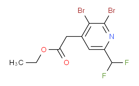 AM139949 | 1804447-78-6 | Ethyl 2,3-dibromo-6-(difluoromethyl)pyridine-4-acetate