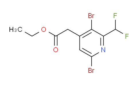 AM139958 | 1804717-60-9 | Ethyl 3,6-dibromo-2-(difluoromethyl)pyridine-4-acetate