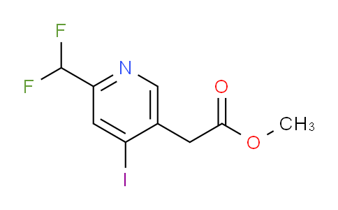 AM139963 | 1805280-92-5 | Methyl 2-(difluoromethyl)-4-iodopyridine-5-acetate