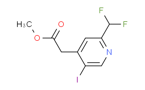 AM139965 | 1803689-53-3 | Methyl 2-(difluoromethyl)-5-iodopyridine-4-acetate
