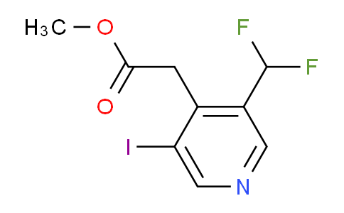 AM139972 | 1805320-95-9 | Methyl 3-(difluoromethyl)-5-iodopyridine-4-acetate