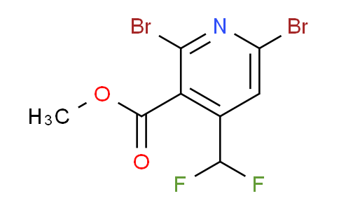 AM139984 | 1805968-14-2 | Methyl 2,6-dibromo-4-(difluoromethyl)pyridine-3-carboxylate