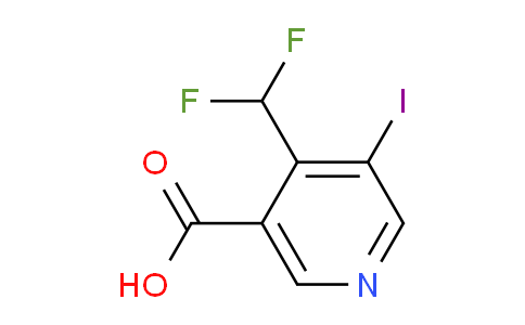 4-(Difluoromethyl)-3-iodopyridine-5-carboxylic acid