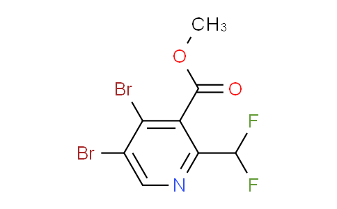 Methyl 4,5-dibromo-2-(difluoromethyl)pyridine-3-carboxylate