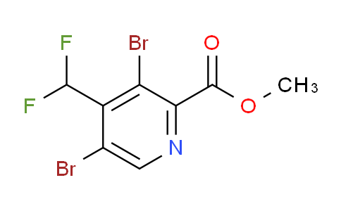 AM139992 | 1805320-66-4 | Methyl 3,5-dibromo-4-(difluoromethyl)pyridine-2-carboxylate
