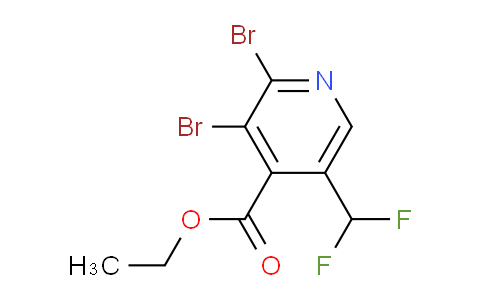 AM139995 | 1805320-75-5 | Ethyl 2,3-dibromo-5-(difluoromethyl)pyridine-4-carboxylate