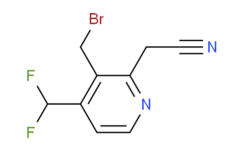 AM139996 | 1805936-13-3 | 3-(Bromomethyl)-4-(difluoromethyl)pyridine-2-acetonitrile