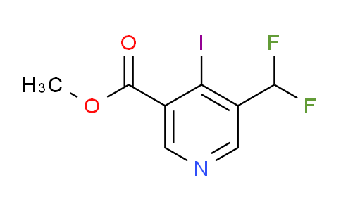 AM140002 | 1805010-51-8 | Methyl 3-(difluoromethyl)-4-iodopyridine-5-carboxylate