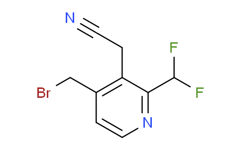 AM140004 | 1805037-56-2 | 4-(Bromomethyl)-2-(difluoromethyl)pyridine-3-acetonitrile