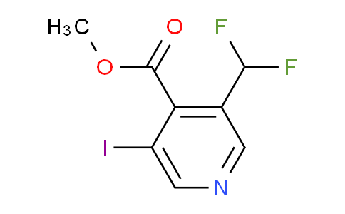 AM140005 | 1805320-42-6 | Methyl 3-(difluoromethyl)-5-iodopyridine-4-carboxylate