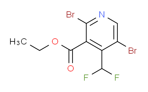 AM140006 | 1804707-13-8 | Ethyl 2,5-dibromo-4-(difluoromethyl)pyridine-3-carboxylate