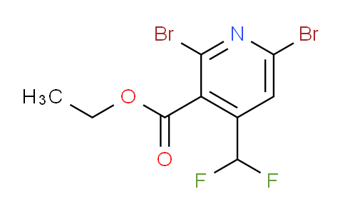 AM140009 | 1806810-01-4 | Ethyl 2,6-dibromo-4-(difluoromethyl)pyridine-3-carboxylate