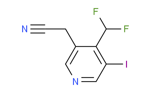 AM140015 | 1805319-83-8 | 4-(Difluoromethyl)-3-iodopyridine-5-acetonitrile