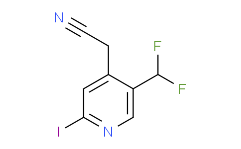 AM140017 | 1806050-03-2 | 5-(Difluoromethyl)-2-iodopyridine-4-acetonitrile