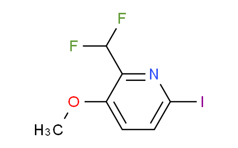 2-(Difluoromethyl)-6-iodo-3-methoxypyridine