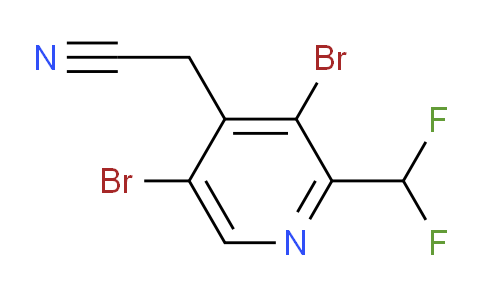 AM140030 | 1805048-86-5 | 3,5-Dibromo-2-(difluoromethyl)pyridine-4-acetonitrile