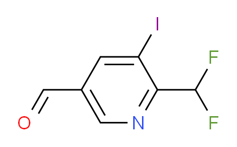 AM140038 | 1806050-12-3 | 2-(Difluoromethyl)-3-iodopyridine-5-carboxaldehyde