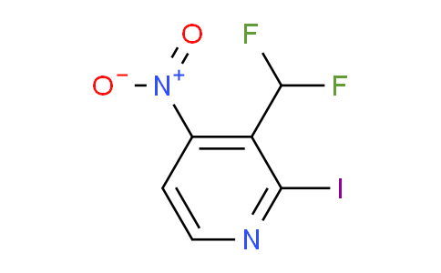 3-(Difluoromethyl)-2-iodo-4-nitropyridine