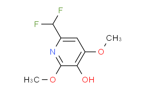 6-(Difluoromethyl)-2,4-dimethoxy-3-hydroxypyridine