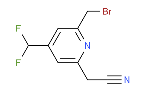 AM140084 | 1805936-00-8 | 2-(Bromomethyl)-4-(difluoromethyl)pyridine-6-acetonitrile