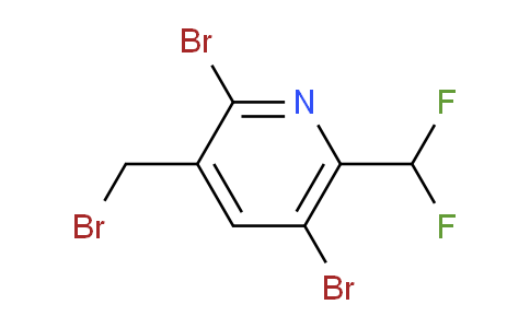 AM140086 | 1805283-78-6 | 3-(Bromomethyl)-2,5-dibromo-6-(difluoromethyl)pyridine