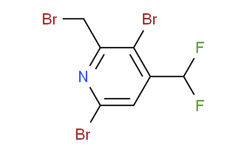AM140087 | 1806786-43-5 | 2-(Bromomethyl)-3,6-dibromo-4-(difluoromethyl)pyridine