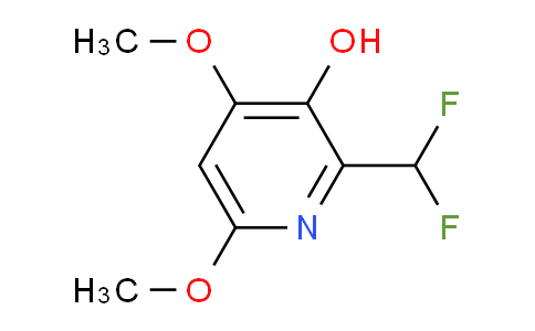 2-(Difluoromethyl)-4,6-dimethoxy-3-hydroxypyridine
