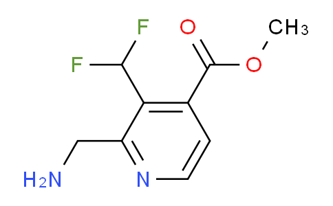 AM140097 | 1804711-77-0 | Methyl 2-(aminomethyl)-3-(difluoromethyl)pyridine-4-carboxylate