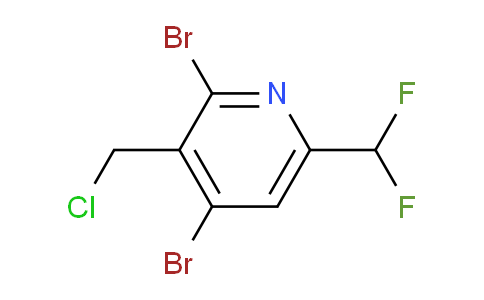 AM140101 | 1806840-64-1 | 3-(Chloromethyl)-2,4-dibromo-6-(difluoromethyl)pyridine