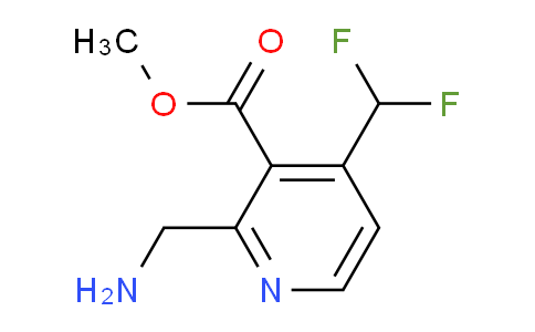 AM140103 | 1805313-91-0 | Methyl 2-(aminomethyl)-4-(difluoromethyl)pyridine-3-carboxylate