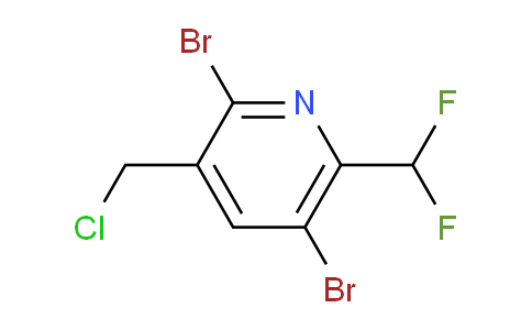 AM140107 | 1806840-71-0 | 3-(Chloromethyl)-2,5-dibromo-6-(difluoromethyl)pyridine