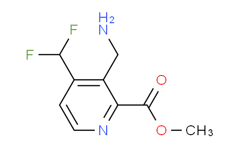 AM140112 | 1805227-04-6 | Methyl 3-(aminomethyl)-4-(difluoromethyl)pyridine-2-carboxylate