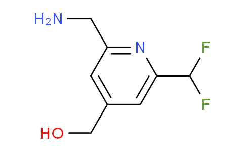 2-(Aminomethyl)-6-(difluoromethyl)pyridine-4-methanol