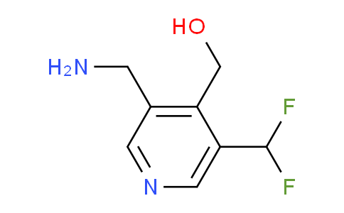 3-(Aminomethyl)-5-(difluoromethyl)pyridine-4-methanol