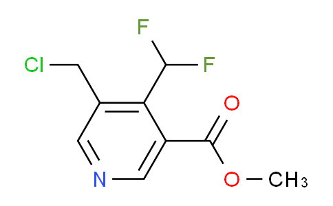 AM140147 | 1805230-47-0 | Methyl 3-(chloromethyl)-4-(difluoromethyl)pyridine-5-carboxylate
