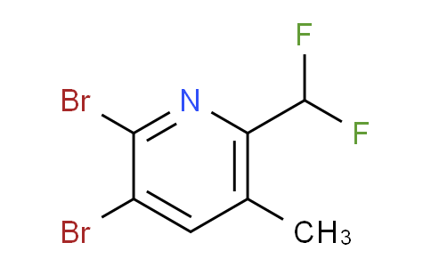 AM140155 | 1806839-69-9 | 2,3-Dibromo-6-(difluoromethyl)-5-methylpyridine