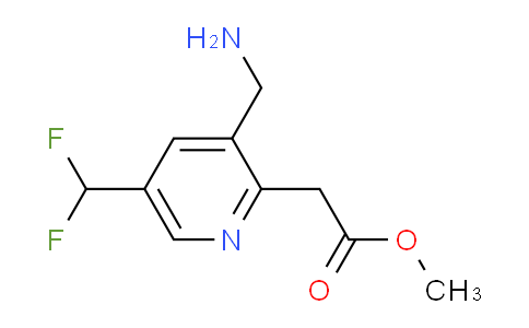 AM140156 | 1805320-35-7 | Methyl 3-(aminomethyl)-5-(difluoromethyl)pyridine-2-acetate