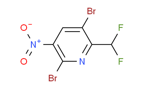 AM140180 | 1805317-19-4 | 3,6-Dibromo-2-(difluoromethyl)-5-nitropyridine