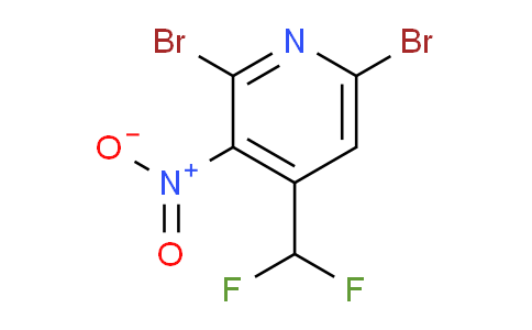 2,6-Dibromo-4-(difluoromethyl)-3-nitropyridine