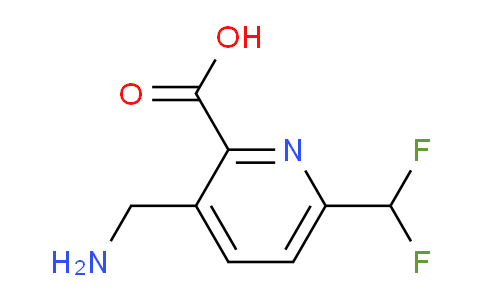 3-(Aminomethyl)-6-(difluoromethyl)pyridine-2-carboxylic acid