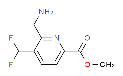 AM140189 | 1805011-92-0 | Methyl 2-(aminomethyl)-3-(difluoromethyl)pyridine-6-carboxylate