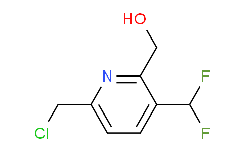 6-(Chloromethyl)-3-(difluoromethyl)pyridine-2-methanol