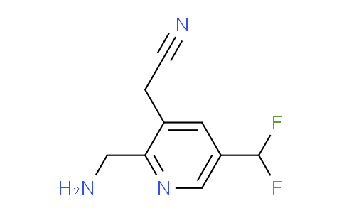 AM140200 | 1805133-24-7 | 2-(Aminomethyl)-5-(difluoromethyl)pyridine-3-acetonitrile