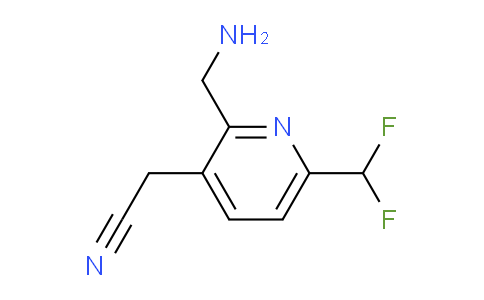 AM140202 | 1805133-38-3 | 2-(Aminomethyl)-6-(difluoromethyl)pyridine-3-acetonitrile
