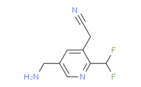 AM140213 | 1805920-46-0 | 5-(Aminomethyl)-2-(difluoromethyl)pyridine-3-acetonitrile