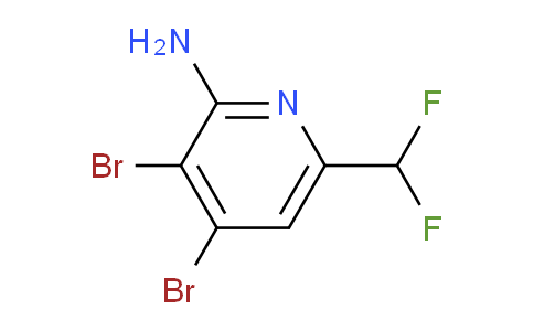AM140222 | 1805957-54-3 | 2-Amino-3,4-dibromo-6-(difluoromethyl)pyridine